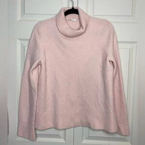 The Row pink wool and cashmere Milina sweater
